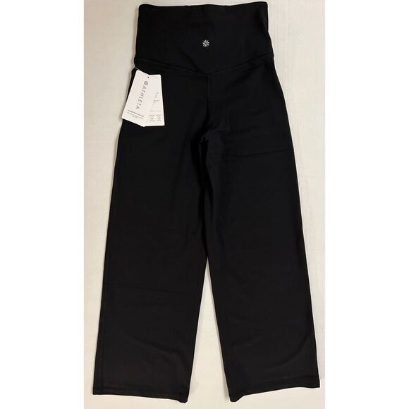 ATHLETA 798650 Elation Wide Leg Pant SIZE XS Black - Picture 2 of 14